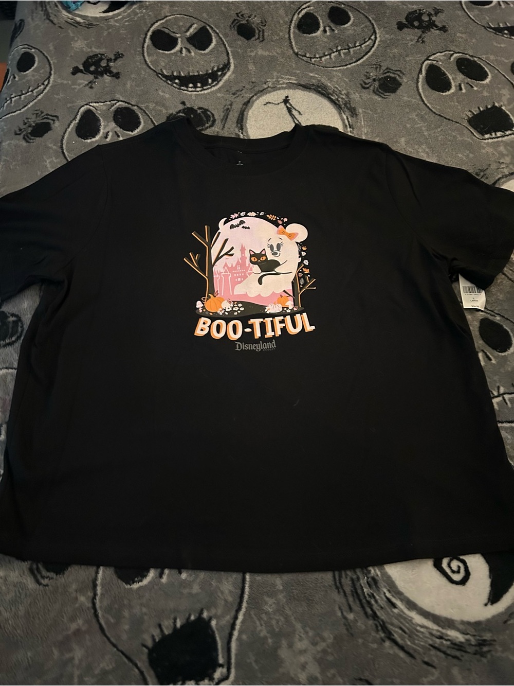 Disney Black Cotton T-Shirt - Picture 2 of 5